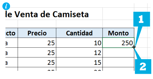 Arrastrar rápido Valores o Fórmulas en Excel