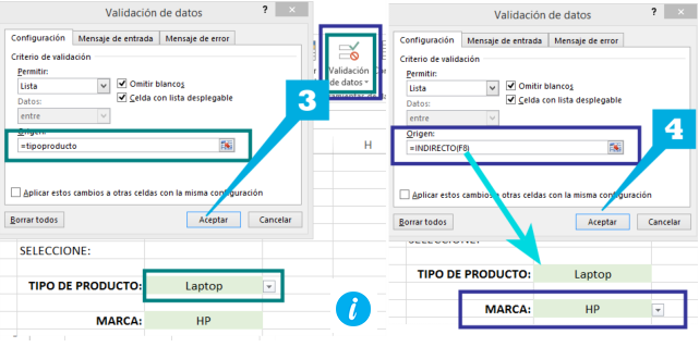 Configurar Lista Excel