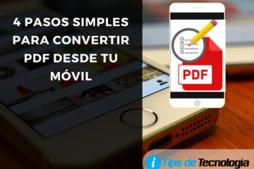 Convertir PDF en tu celular