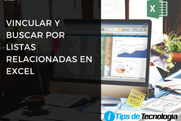 Vincular y buscar por listas en Excel