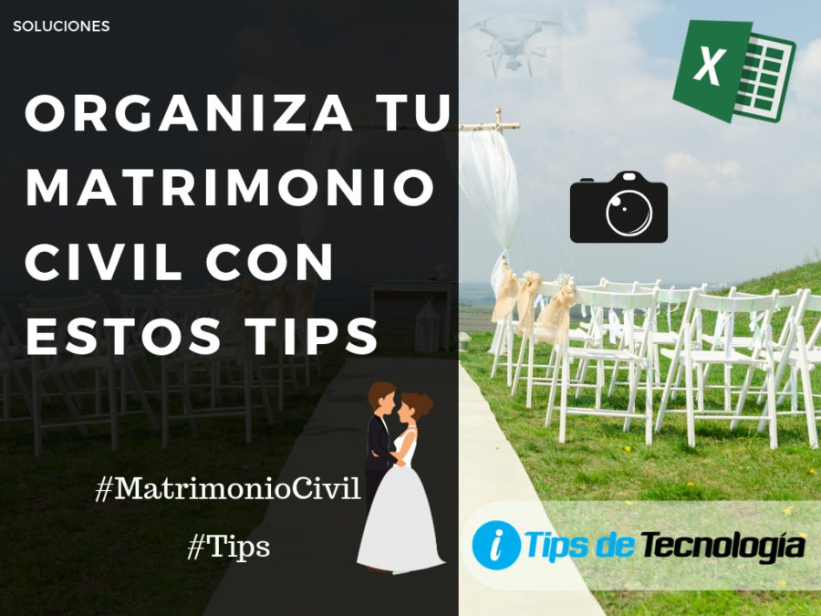 Organiza tu matrimonio civil con estos tips