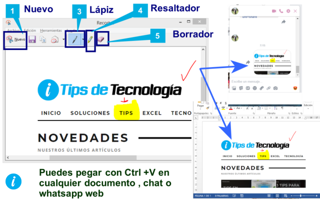 como usar recortes