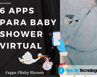 6 apps para baby shower virtual