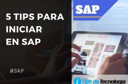 5 tips para iniciar en SAP